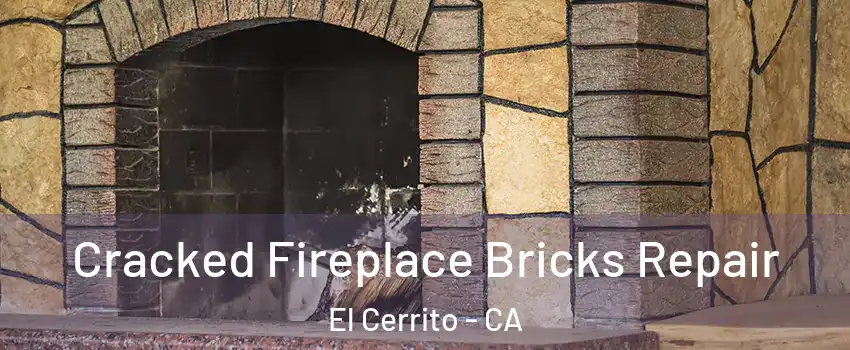  Cracked Fireplace Bricks Repair El Cerrito - CA