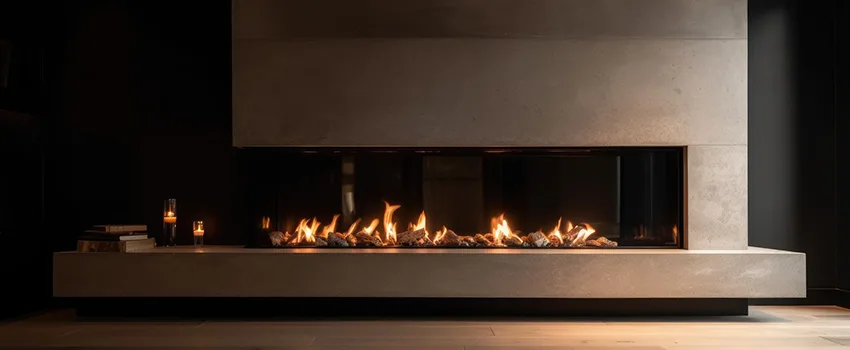 Gas Fireplace Ember Bed Design Services in El Cerrito, California