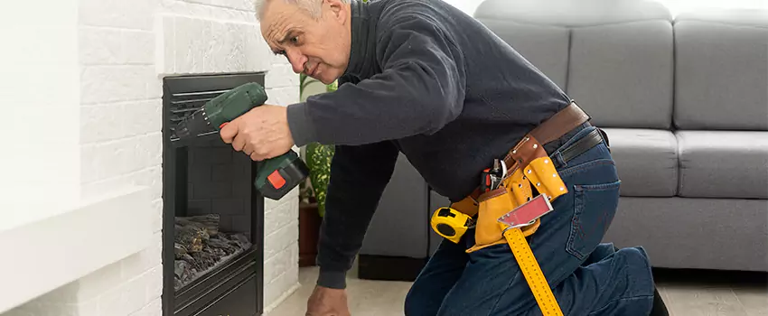 New Indoor Fireplace Installation in El Cerrito, California