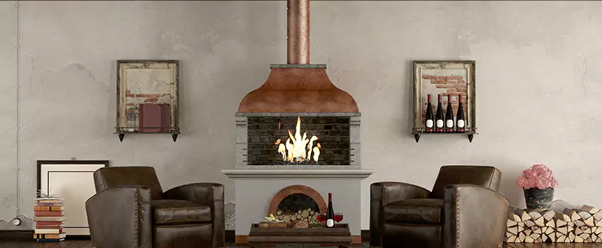 Thelin Hearth Products Providence Pellet Insert Fireplace Installation in El Cerrito, CA