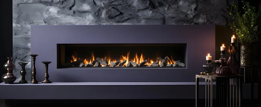 Ember Bed for Ventless Gas Fireplace in El Cerrito, CA