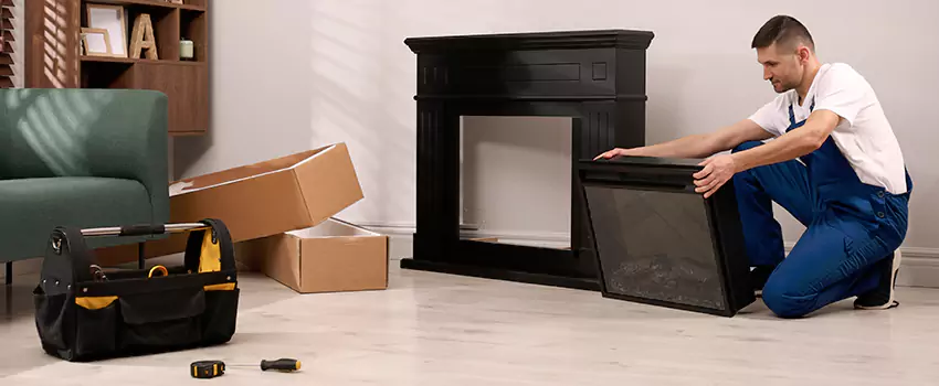 Old Rusted Metal Fireplace Repair And Replacement in El Cerrito, CA
