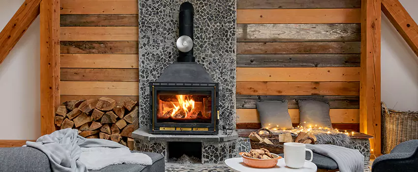 Thelin Hearth Products Direct Vent Gas Stove Fireplace Inspection in El Cerrito, California