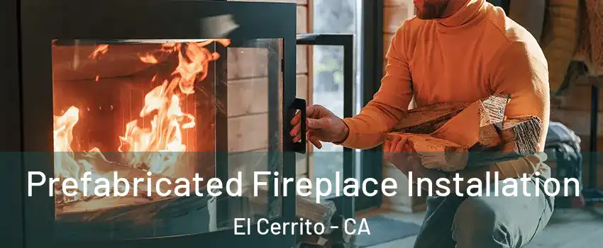  Prefabricated Fireplace Installation El Cerrito - CA